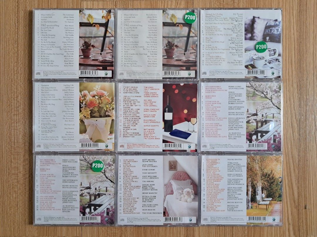 Oldies Music CDs (Compilations) (Category: CDs & DVDs) located in Quezon City. Submitted by affcollection (Listing ID 1451603608, Image 2). Description: Oldies music compilation CDs All original artists Price: P70 each Some pre-loved, some brand new/sealed.
