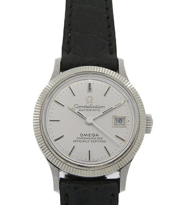 Omega 'Constellation Automatic Chronometer' Ladies' Automatic Watch (Category: Women's Watches) located in Las Pinas. Submitted by daisuki_japan_luxury_by_reiko (Listing ID 1451538411, Image 1). Description: name Constellation Automatic Chronometer New Year's not clear type Women's color Silver type Automatic winding watch Daily variation (flat position) +23 seconds (may vary depending on usage) Material Case: Stainless steel Band: Leather (after