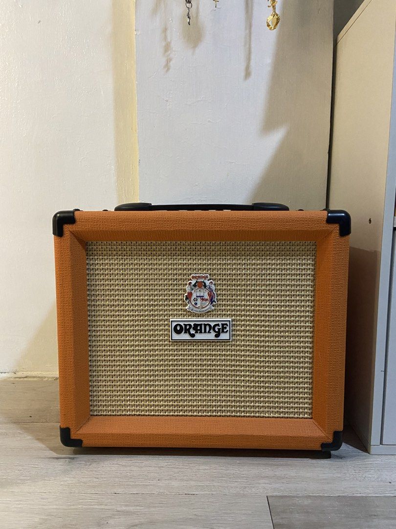 RUSH! Orange Crush 20RT Guitar Amplifier (Category: Soundbars, Speakers & Amplifiers) located in Manila. Submitted by heat_treats (Listing ID 1451563607, Image 2). Description: •1 month old only (never really used it much, 2 times home practice lang) •Originally bought it for P11k •Brand new condition! •No issue at all — it’s brand new condition!! Inclusions: With box and everything that comes with it 😊 •w/ built-in Reverb + Tuner RFS: i have ot