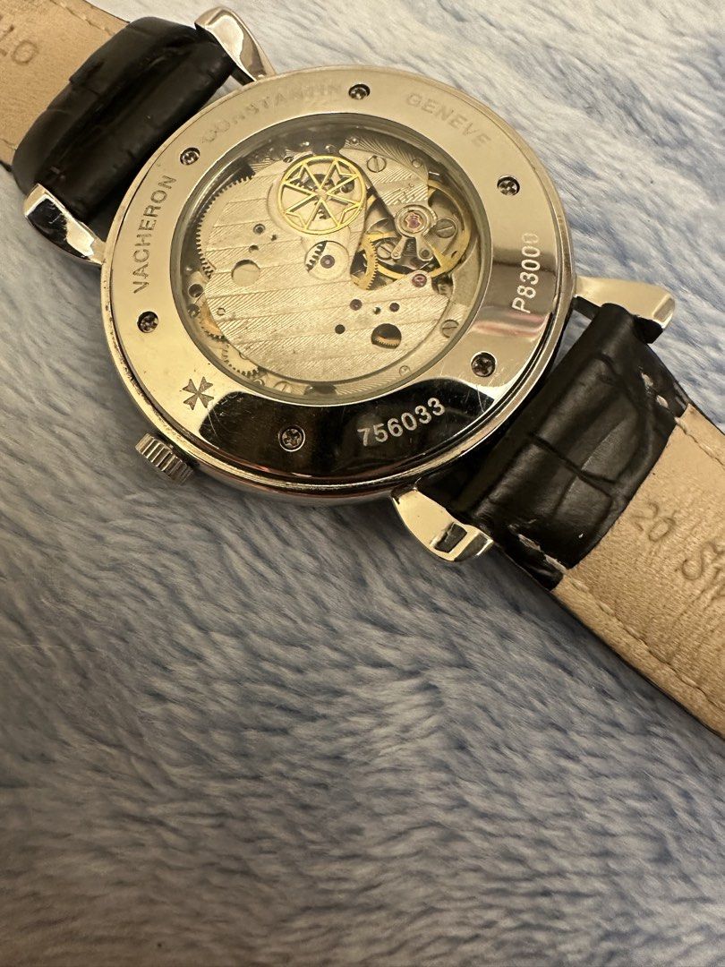 original vacheron constantine 42mm (Category: Luxury Watches) located in Quezon City. Submitted by jhen141414 (Listing ID 1451688675, Image 2). Description: money back guaranteed if proven fake but i believe bracelet change na to. you can pick up and check the item all you want at our shop in Timog branch near abs cbn lang makinis naman in and out and sobrang nice pa ng mechanic. .
