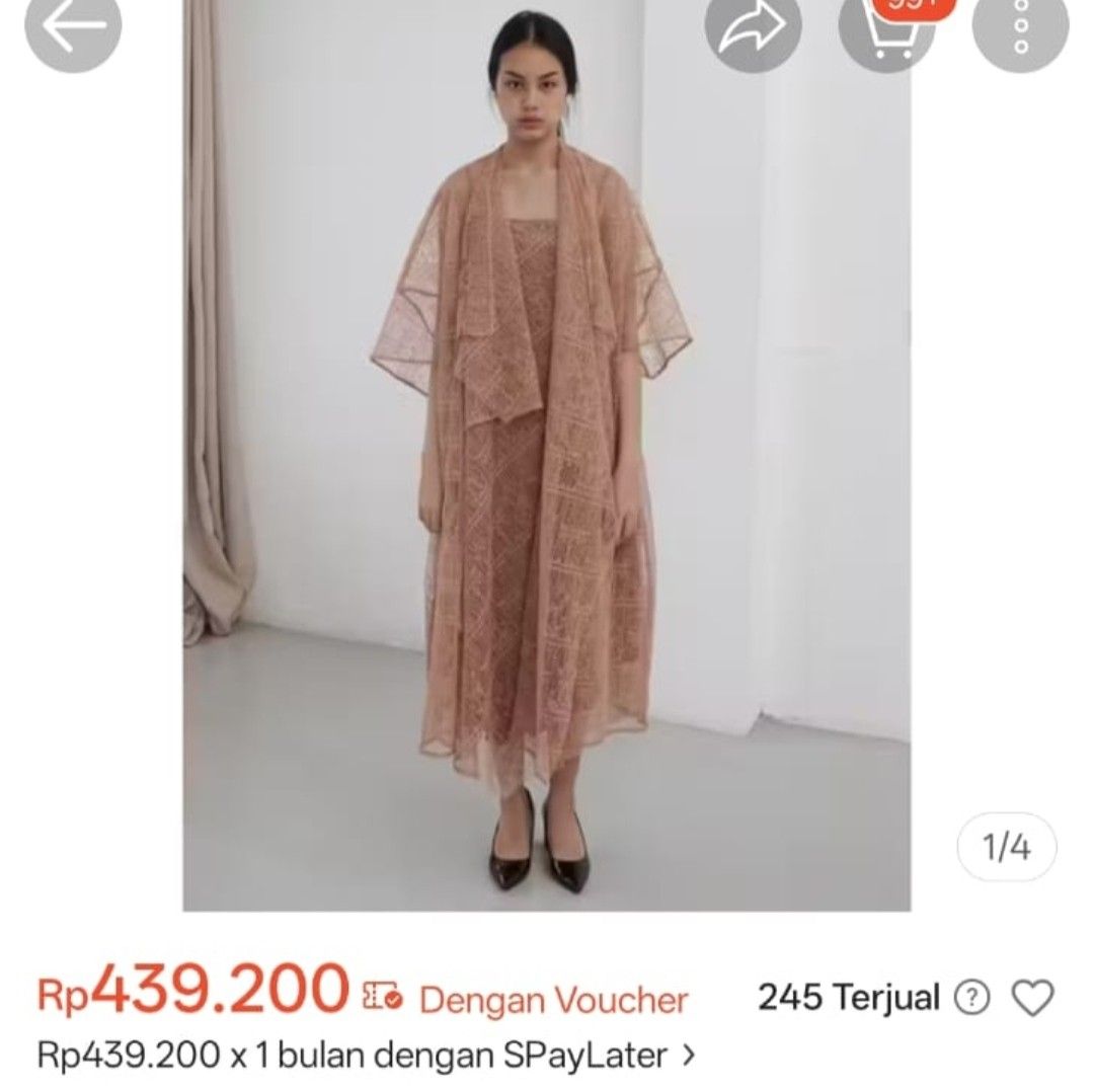 Pafon outer (Kategori: Baju Luaran) berada di Tangerang. Dikirim oleh maikaspreluv (ID iklan 1451561114, Gambar 1). Deskripsi: .
