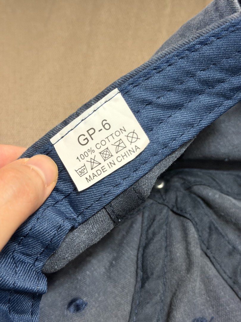 Plain Navy Blue Faded Baseball Cap (Category: Caps & Hats) located in Binan City. Submitted by ishnaaa (Listing ID 1451594182, Image 3). Description: - Like new - No flaws (faded talaga yung color when I bought it :) ) - Delivery via lalamove, sf c/o buyer.