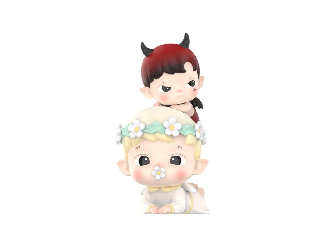 POP MART HACIPUPU The Constellation GEMINI (Category: Designer & Blind Box Toys) located in Quezon City. Submitted by chani. (Listing ID 1451579541, Image 2). Description: - Authentic POP MART HACIPUPU The Constellation Series Figures - Features two adorable characters: one with devil horns & wings, the other with a flower crown - Ideal for collectors and fans of cute figurines - Excellent display piece for your collection - Please check all phot