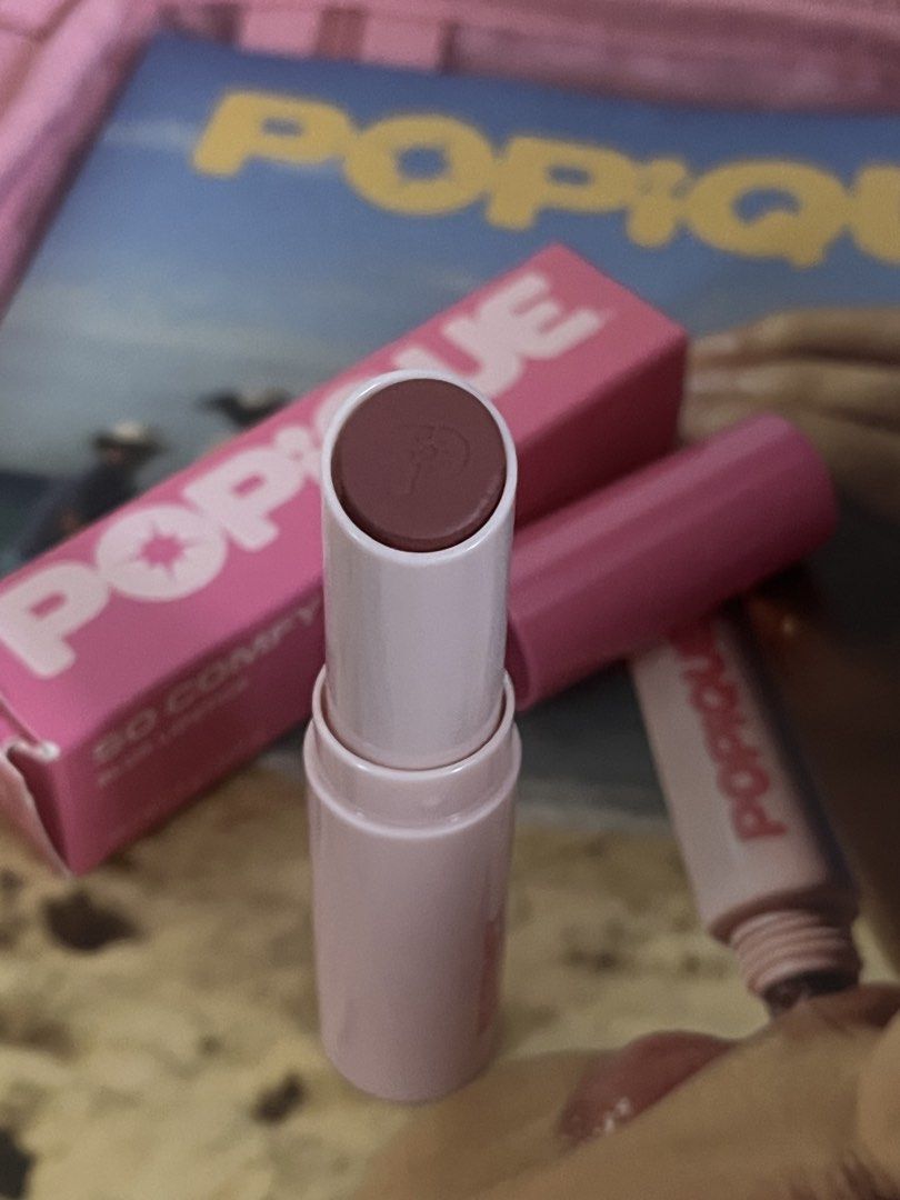 POPIQUE "So Comfy" Plush Lipstick - Beach House (Category: Makeup) located in Manila. Submitted by ashcvx_ (Listing ID 1451638962, Image 1). Description: - 349 rsp - brand new.