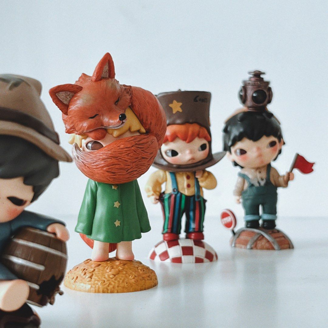 POPMART Hirono Figures (Category: Toys & Games) located in Georgetown. Submitted by newwwvin (Listing ID 1451639736, Image 2). Description: POPMART Hirono Le Petit Prince Series Originally from POPMART Box & card included DM for availability and price *as low as RM 30/pc* DM for figurine’s detail photos COD Penang island only.