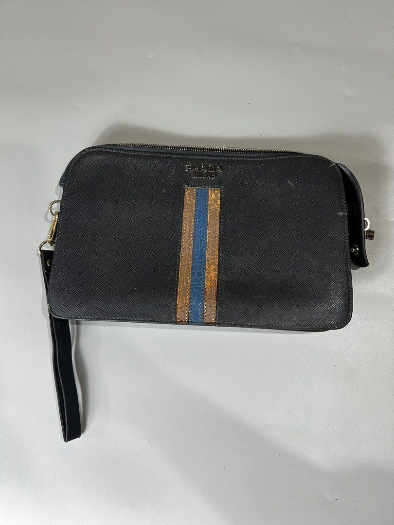 Prada Wrislet (Category: Luxury Bags & Wallets) located in Aurora. Submitted by purethrift07 (Listing ID 1451678208, Image 1). Description: Maganda to Kayo nalang pa gawa nito Authentic Dm me.