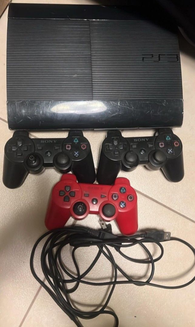 PS3 Super slim with controllers (Category: PlayStation) located in Mandaluyong City. Submitted by octome (Listing ID 1451519114, Image 1). Description: Sony PlayStation 3 Super Slim with built in 32 games comes with the controllers. Please send message if interested. ●No issue. Apologies to interested buyers who are still waiting. As of now I can't provide the specs yet, but once available, I will post it here. thank you.●.