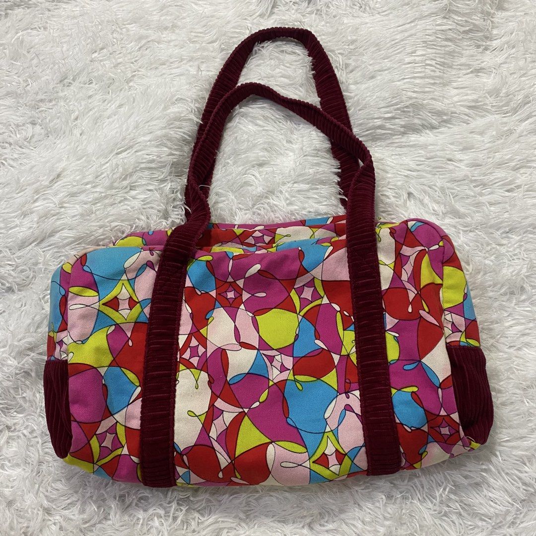 Psychedelic Print Duffle Bag (Category: Shoulder Bags) located in Manila. Submitted by ukaysaukoy (Listing ID 1451689434, Image 2). Description: No issue.