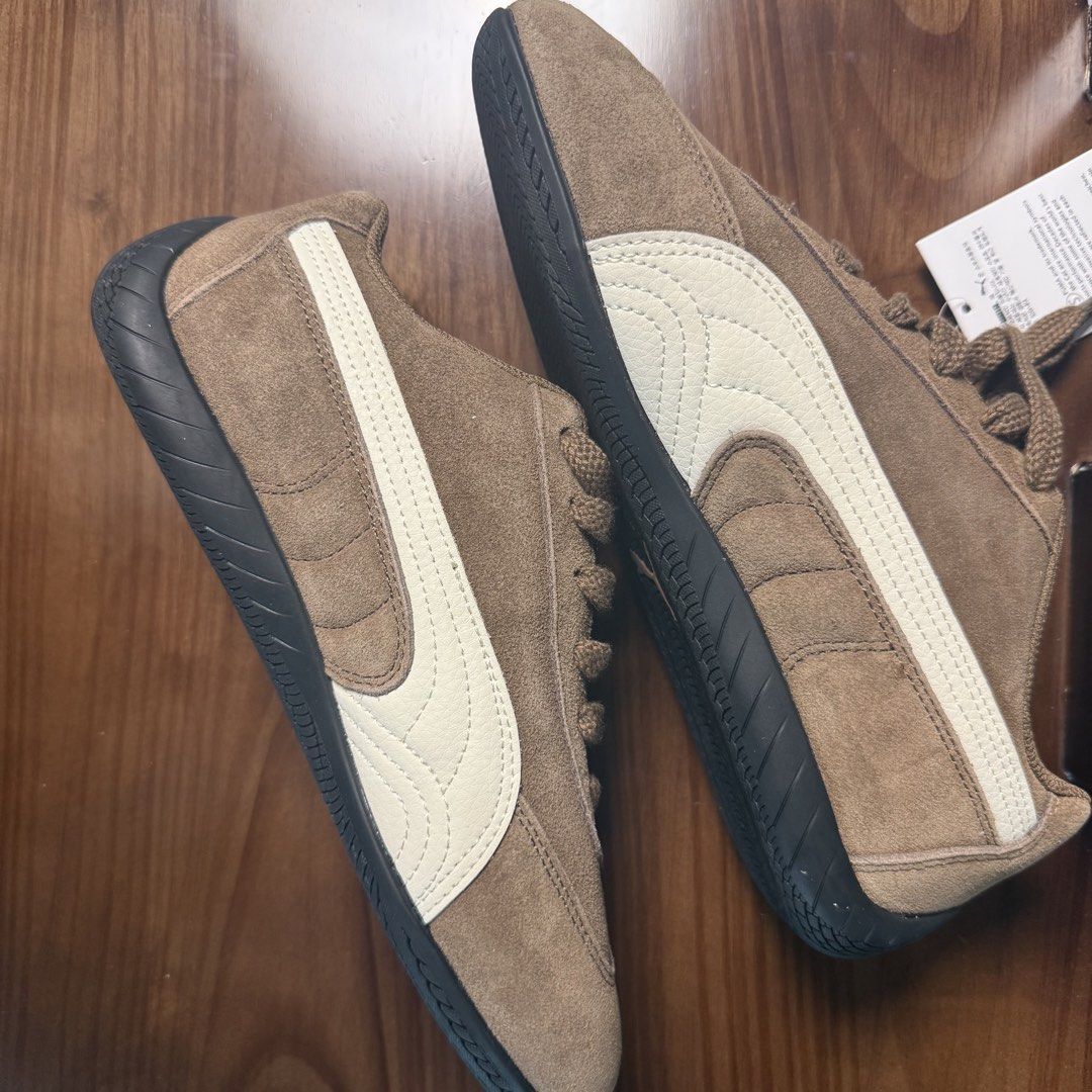Puma Speedcat OG Brown White 398847-02 (Category: Sneakers) located in Makati City. Submitted by himishoes (Listing ID 1451573533, Image 2). Description: Size 38.5cm 24.5 100% original Money Back Guarantee COD（Free shipping） TiTok ：www.tiktok.com/@himisneaker.
