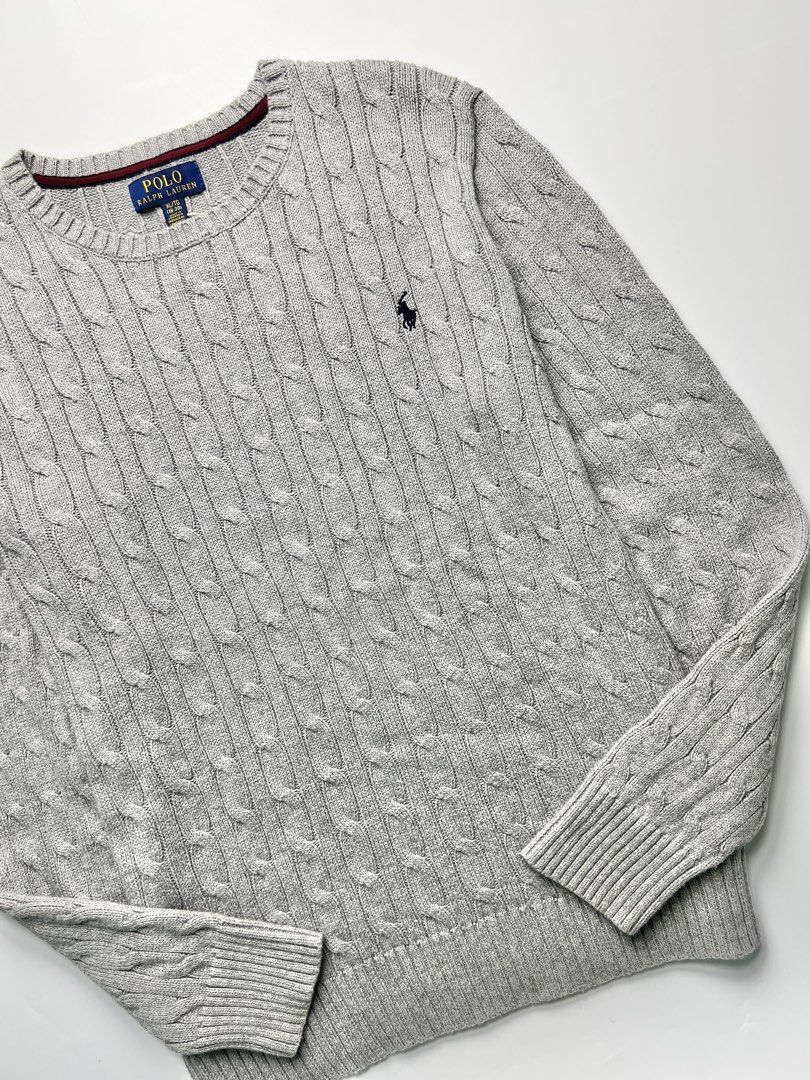 Ralph Lauren Cable Knit Sweater (Category: Coats, Jackets and Outerwear) located in Binan City. Submitted by luxe.blvrd (Listing ID 1451595086, Image 2). Description: Ralph Lauren Cable Knit Sweater 🏇 Small to Medium• W20” × L26” Condition: Pristine Flaws: None 𝐀𝐔𝐓𝐇𝐄𝐍𝐓𝐈𝐂𝐈𝐓𝐘 𝐆𝐔𝐀𝐑𝐀𝐍𝐓𝐄𝐄𝐃 Cop: ₱3,000 LUXEBLVRD is not affiliated with the brands featured. All trademarks belong to their respective owners..