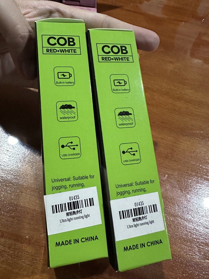Rechargeable LED running luminous wristband nightlight (Category: Cardio & Fitness Machines) located in Manila. Submitted by shopkriscloset (Listing ID 1451554471, Image 3). Description: 110 each Rfs: we prefer the reflectors.