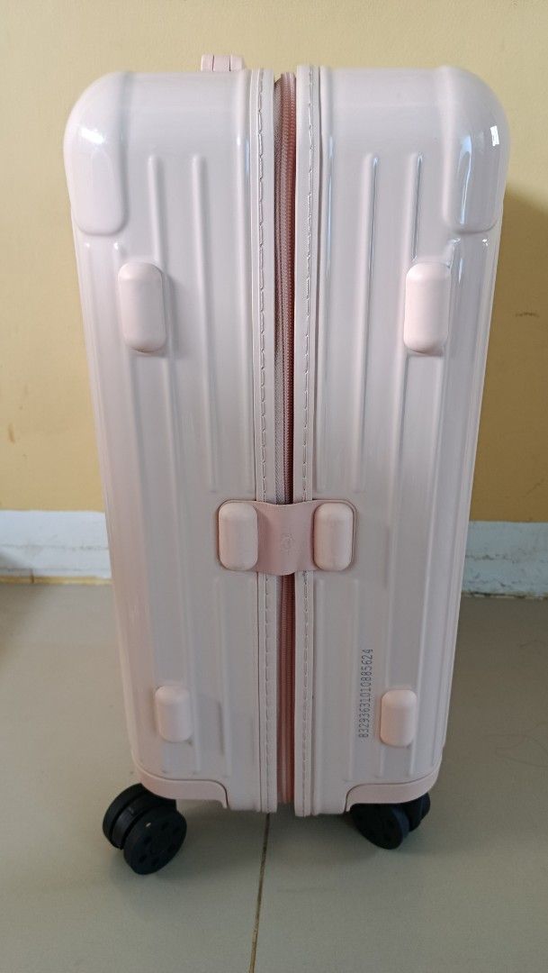 Rimowa Cabin Suitcase (Category: Luggage) located in Tagum. Submitted by jorace112439395 (Listing ID 1451555889, Image 2). Description: - Rimowa cabin suitcase - Ideal for short trips - Equipped with TSA locks for security - Smooth-gliding telescopic handle - Durable black wheels .