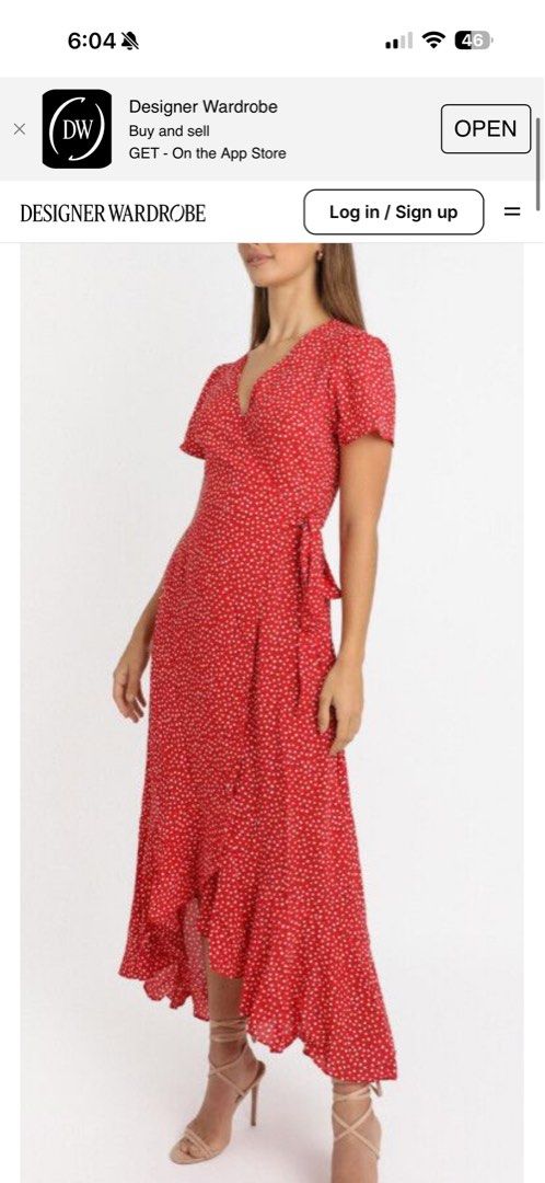 Ruffled sexy red dress (Category: Dresses) located in Manila. Submitted by acha0804 (Listing ID 1451616052, Image 2). Description: .