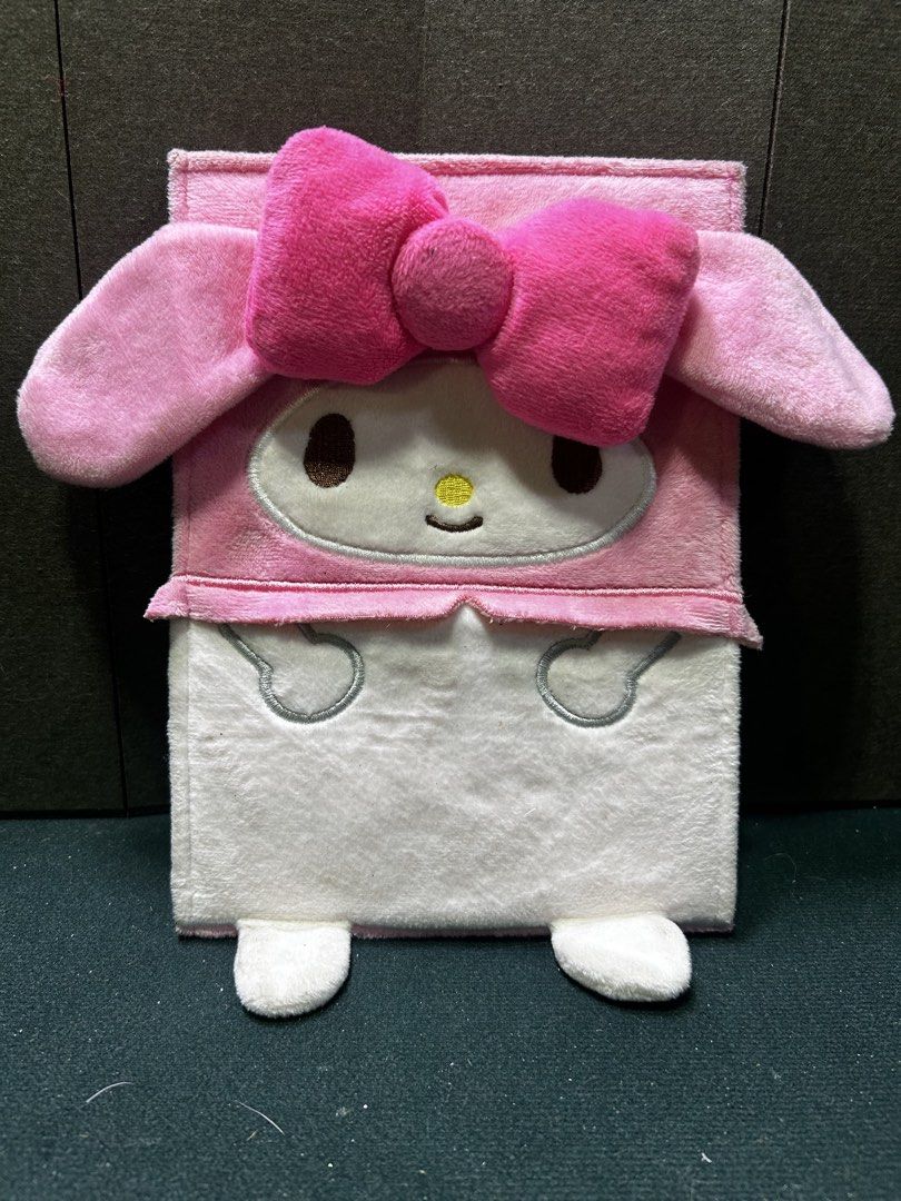 Sanrio My Melody Plush Folding Mirror (Category: Mirrors) located in Manila. Submitted by starbalesukandjapansurplus (Listing ID 1451554235, Image 3). Description: - Adorable My Melody folding mirror - Soft plush exterior with signature pink bow and ears - Opens to reveal a mirror for makeup touch-ups - Folds flat for convenient storage - A must-have for any Sanrio collector!.