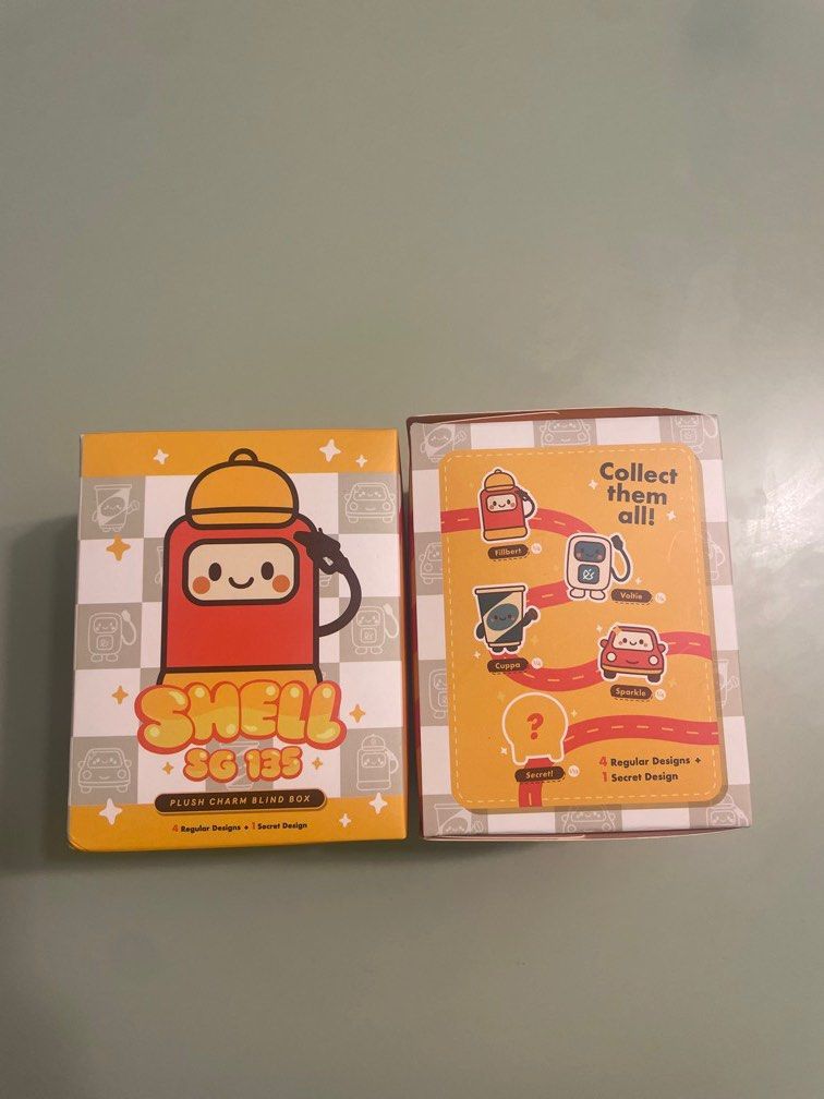 shell blindbox (Category: Other Merchandise) located in Singapore. Submitted by belelelelelel (Listing ID 1451596939, Image 1). Description: unopened blind box.