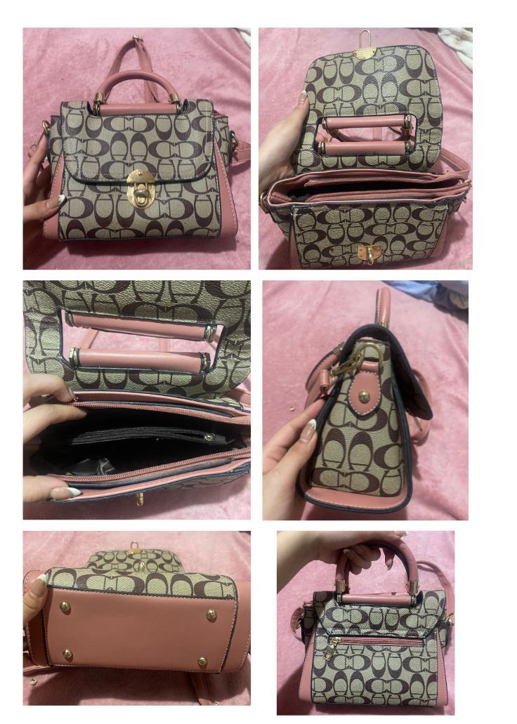 sling bags set (Category: Cross-body Bags) located in Manila. Submitted by wellovedbysa (Listing ID 1451556460, Image 2). Description: - bought in UAE - orig price for both was around 500+ each - barely used, used during events only - rfs: decluttering - negotiable dm for offers 💌.