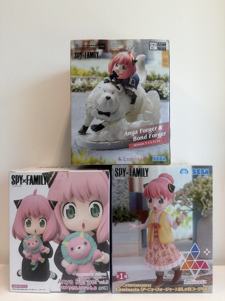 Spy family 安妮亞 Figure （分類：手辦雕像）位於 Hong Kong。 由 hhwww327 提交（商品編號 1451536136，圖片 2）。簡介： 1@80 多買平啲pm。