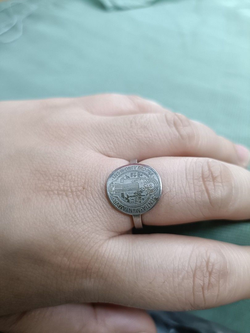 St. Benedict ring (Category: Rings) located in Manila. Submitted by sheryhan1993 (Listing ID 1451579555, Image 2). Description: Selling as is, from Japan surplus. Buy at your own risk..