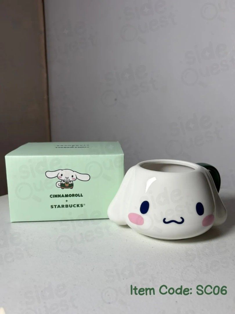 Starbucks Cinnamoroll Mug (Category: Coffee & Tea Tableware) located in Antipolo. Submitted by thesidequest.ph (Listing ID 1451660945, Image 1). Description: - Includes original box - Perfect for Sanrio and Starbucks collectors - Great for daily coffee or tea.