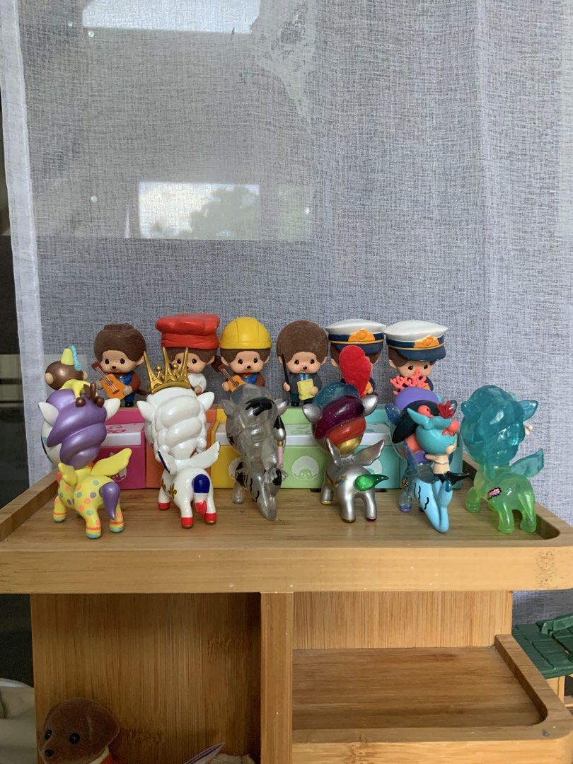Tokidoki Unicorn Blind Box Figures Lot/Bundle (Category: Designer & Blind Box Toys) located in Quezon City. Submitted by tripletales (Listing ID 1451633688, Image 2). Description: -MONCHICHIS ARE NOT INCLUDED -spent 3.8k on all of these HUHU -Can be sold separately .