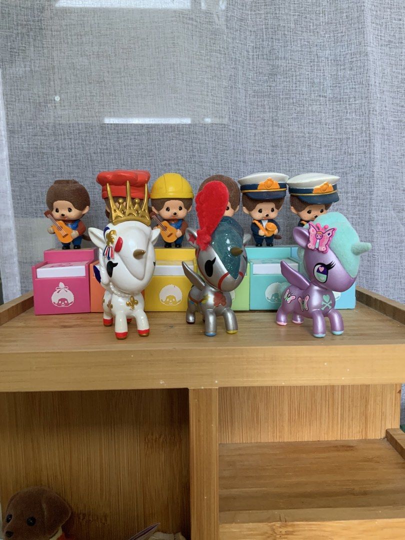 Tokidoki Unicorn Blind Box Figures Lot/Bundle (Category: Designer & Blind Box Toys) located in Quezon City. Submitted by tripletales (Listing ID 1451633688, Image 3). Description: -MONCHICHIS ARE NOT INCLUDED -spent 3.8k on all of these HUHU -Can be sold separately .