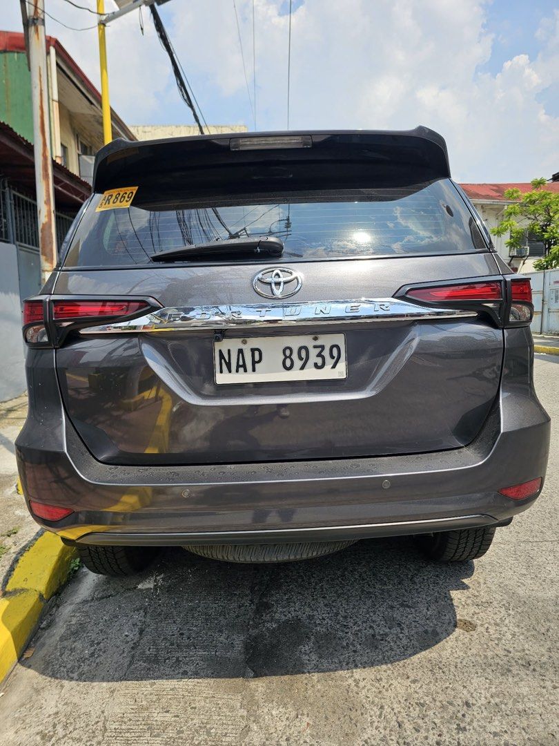 Toyota Fortuner 2.7 Auto (Category: Used Cars) located in Paranaque City. Submitted by justen.justen (Listing ID 1451541900, Image 3). Description: 2018 Toyota Fortuner – Well Maintained | Ready for Use Selling our 2018 Toyota Fortuner in good running condition. Regularly maintained and used primarily for family trips. Details: - No flood history - Yearly preventive maintenance performed - Active and valid insurance - CASA-maintained for the firs