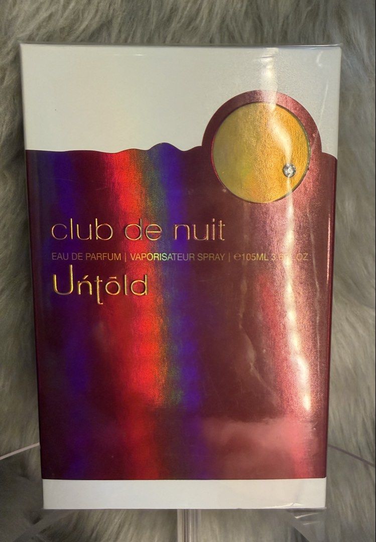 Untold Club de Nuit 105ml (Category: Fragrance & Deodorants) located in Manila. Submitted by ruler_line (Listing ID 1451620011, Image 1). Description: Brand New in Box Sealed.