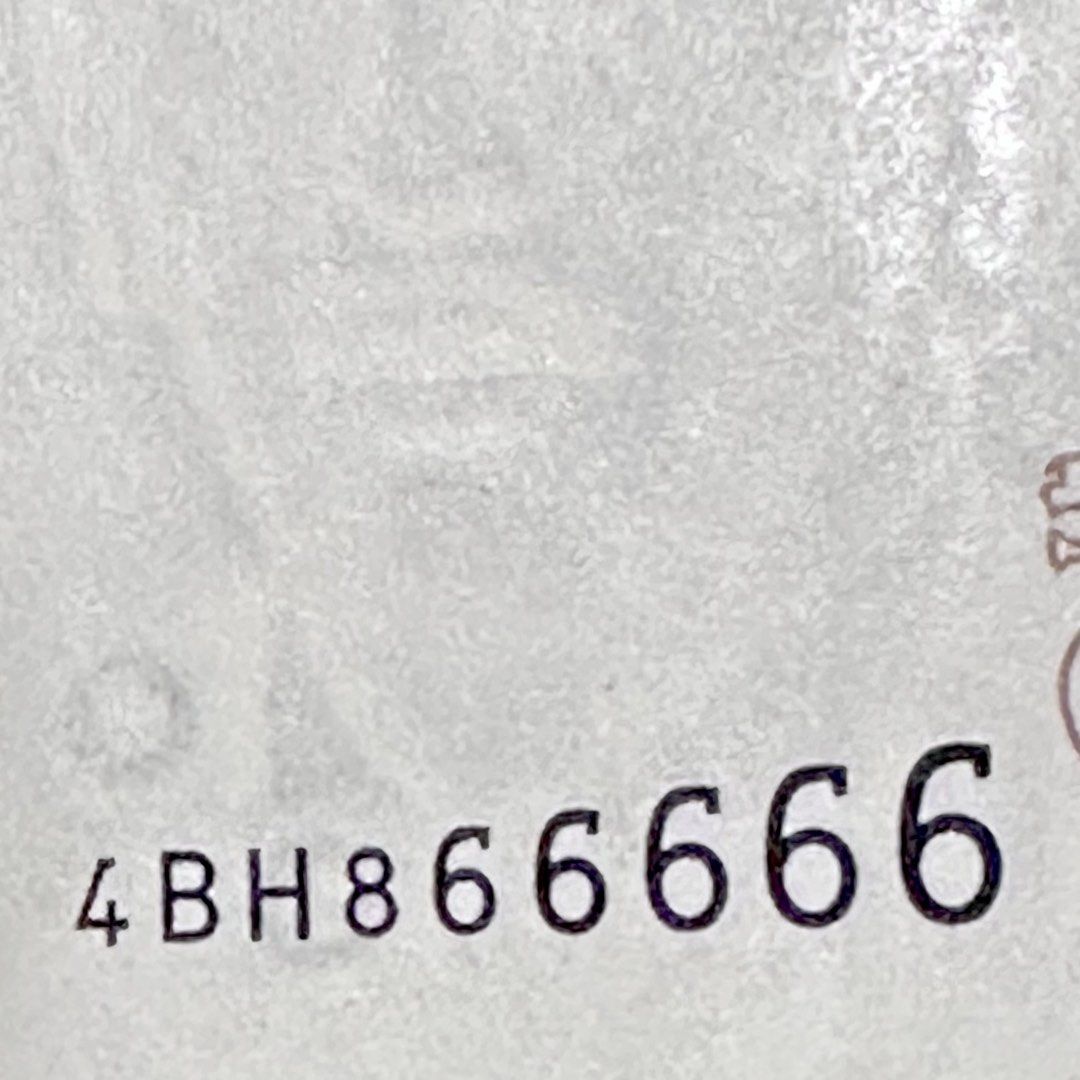 866666 $100 Almost Solid (Category: Currency) located in Singapore. Submitted by simplynotes (Listing ID 1451781621, Image 1). Description: Portrait $100 Banknote 4BH866666 Almost Solid Like New / About UNC / AUNC.
