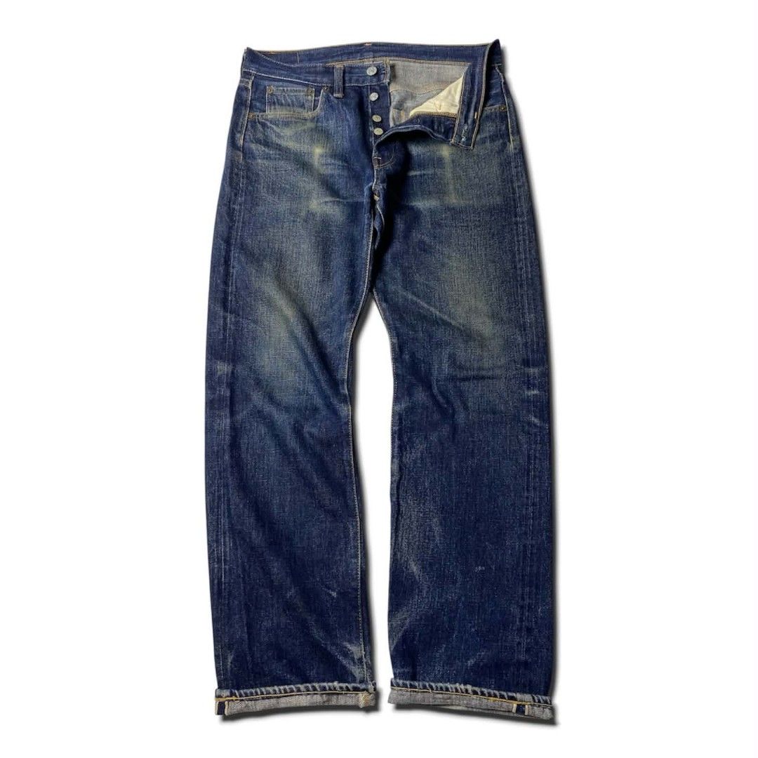 90s DENIME ORIZZONTI SELVEDGE PANTS (Category: Jeans) located in Balanga. Submitted by dig_gear (Listing ID 1451830807, Image 1). Description: 90s DENIME ORIZZONTI SELVEDGE PANTS MADE IN JAPAN ONE OF THE OSAKA 5 BUTTON FLY DIMENSIONS WAIST - 16” LENGTH - 39” INSEAM - 30” FRONT RISE - 11” LEG OPENING - 8” THIGH - 11” KNEE - 8.5”.
