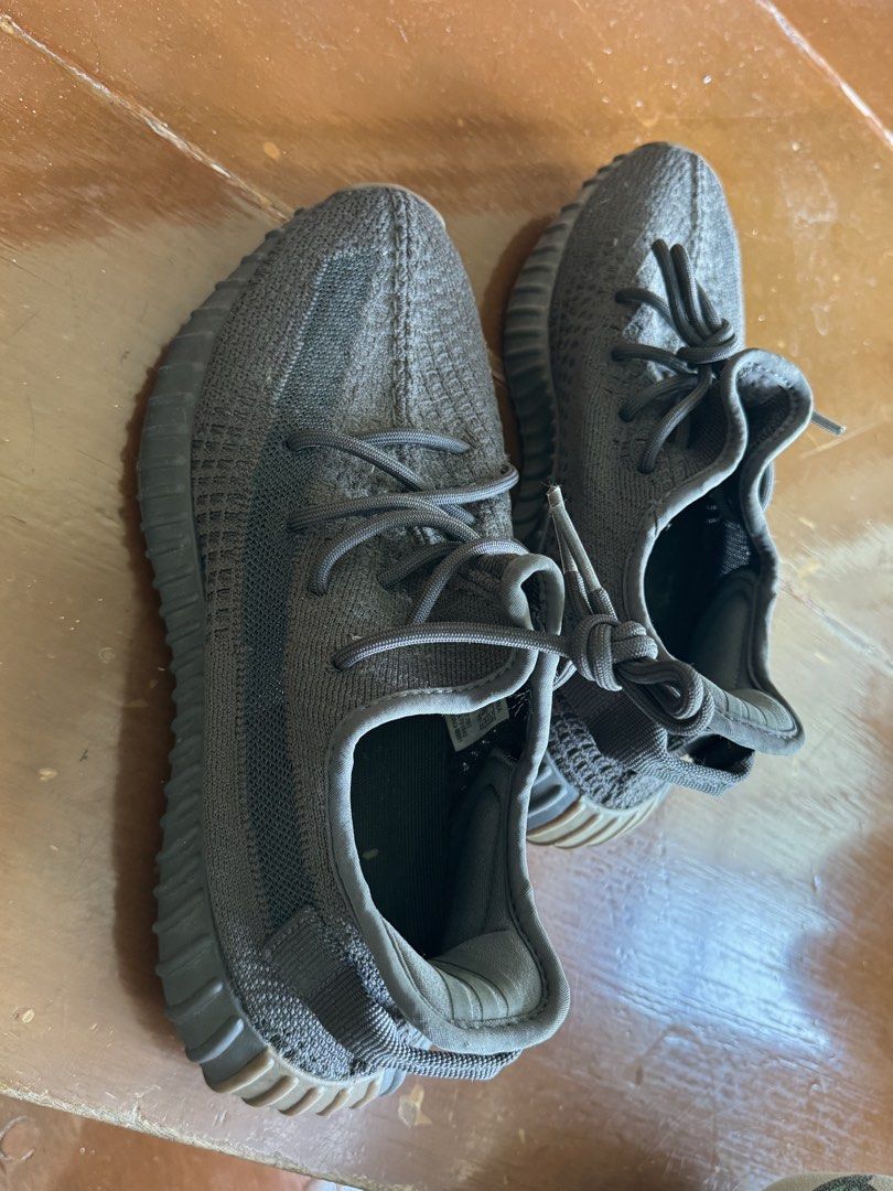 Adidas Yeezy Boost 350 V2 "Zebra" (Category: Sneakers) located in Navotas City. Submitted by joy.to.the.w0rld (Listing ID 1451722873, Image 2). Description: - Adidas Yeezy Boost 350 V2 - AUTHENTIC!! - Size: US 9 - Color: Dark Grey knit upper - Features: Signature side stripe, Gum sole - Condition: Shows some signs of wear on sole and upper, but still has plenty of life left. - Ideal for: Everyday wear.