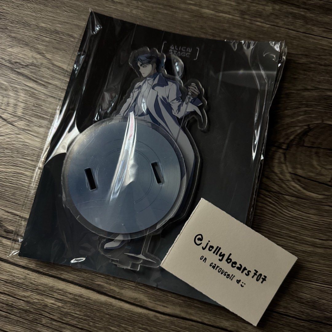 alien stage official ivan acrylic standee (Category: Designer & Blind Box Toys) located in Manila. Submitted by jellybears707 (Listing ID 1451749775, Image 1). Description: onhand and official! still sealed, cardboard may be slightly bent from storage but the acrylic standee is untouched. please message me if interested :) tags: alnst alien stage ivantill official merch md standee.