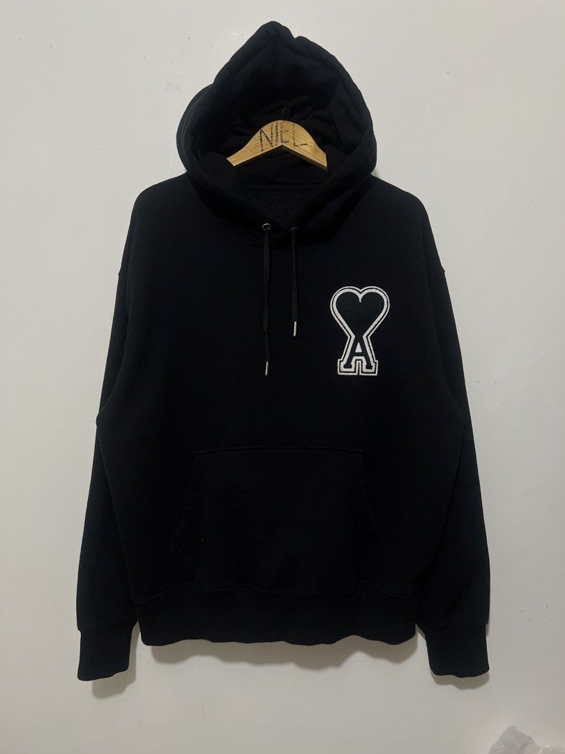 Ami paris Heavy Cloth hoodie jacket (Category: Luxury Apparel) located in Bacolod City. Submitted by thriftppy_ (Listing ID 1451830726, Image 1). Description: AMI PARIS HOODIE HEAVY CLOTH JACKET Size: Large Width: 25 Length: 28 Color rate: 9.8/10 Condition: Excellent near new Issue: Cut tags DM for sure buyers 📥 Mode of payment:GCASH, BANK TRANSFER Unli vouch and vc for safety transaction. 📌Color may vary due to lighting📸 📦 Shipping via JNT E