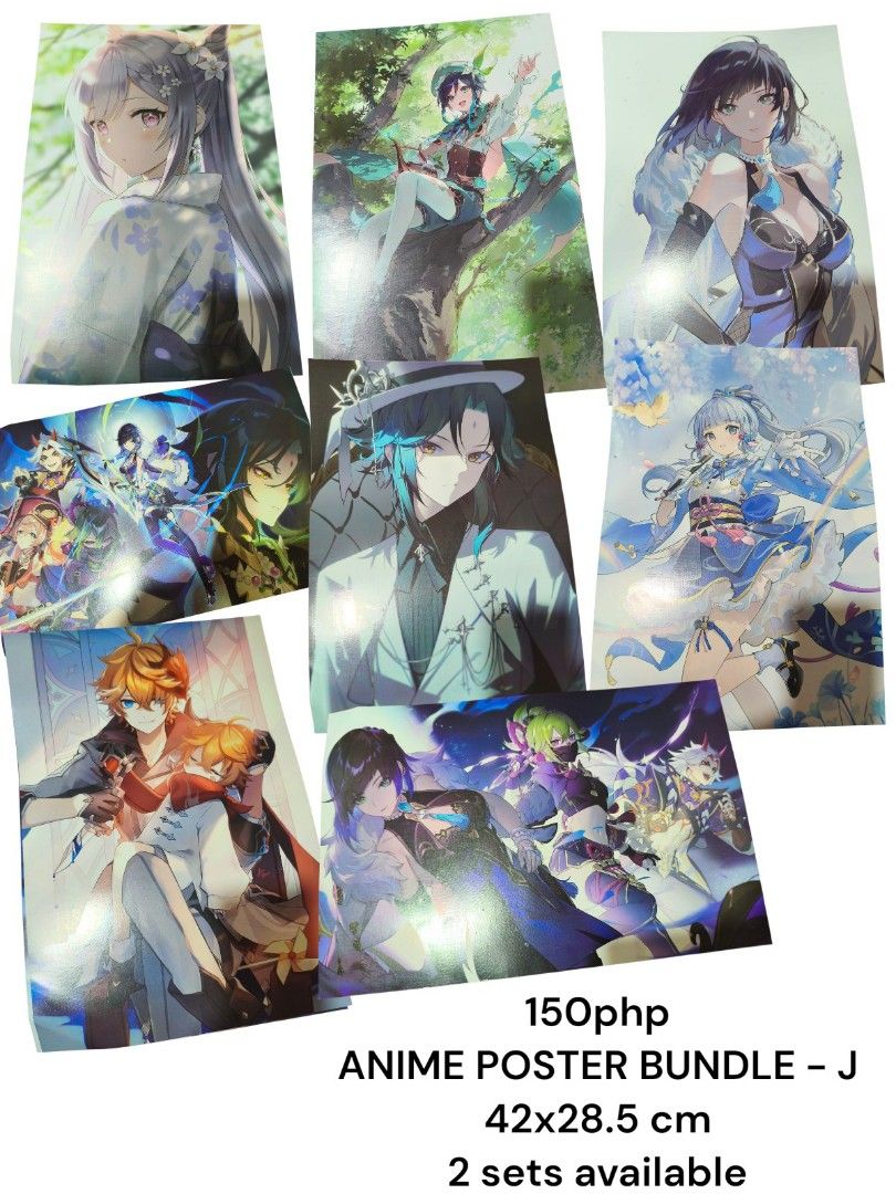 ANIME POSTER BUNDLE - J (Category: Art & Prints) located in Manila. Submitted by the.happy.haul.shop (Listing ID 1451812436, Image 1). Description: .