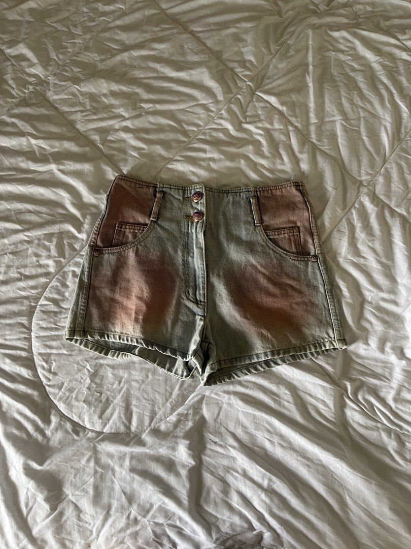 Authentic Chanel Runway Denim Ombre Shorts (Category: Luxury Apparel) located in Muntinlupa City. Submitted by thevintageeditbyashley (Listing ID 1451759883, Image 3). Description: -Size is medium, fits waistline 27-28 -Authentic with tags and washtags -A nice pop of color in your wardrobe! -Saint Laurent, Christian Dior, Louis Vuitton, Gucci, Fendi, Givenchy, Balenciaga, Miu Miu, Valentino, Bottega Veneta, Toteme, Sandro, Maje, Emillio Pucci, Mi