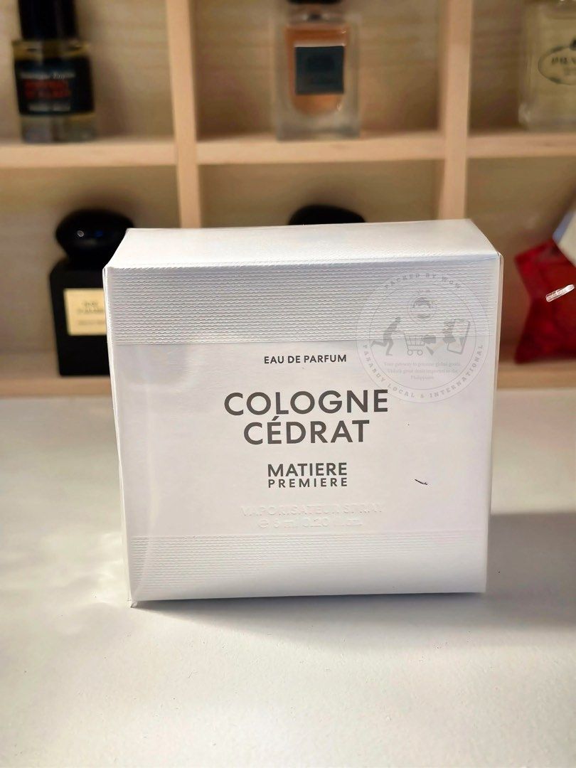 Authentic Matiere Premiere - Cologne Cedrat EDP - 6ml w/ spray (Category: Fragrance & Deodorants) located in Angeles City. Submitted by packedbywow (Listing ID 1451810595, Image 1). Description: Authentic Matiere Premiere 6ml Rare Niche Minis 6ml, Dab • Crystal Saffron • Falcon Leather • French Flower • Neroli Oranger • Parisian Musc • Radical Rose • Santal Austral • Vanilla Powder ❌ SOLD ❌ With Spray: • Bois d’Ebene • Cologne Cedrat • Encense Su