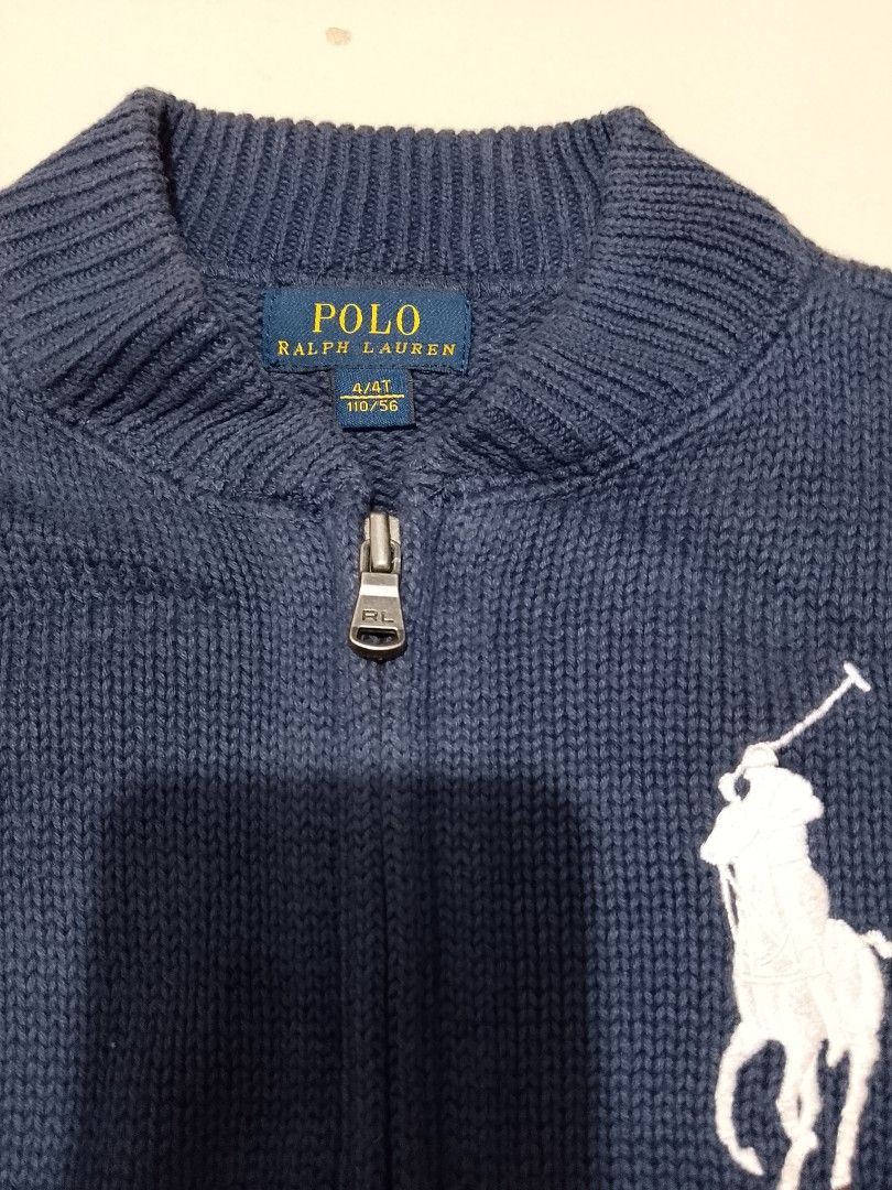 Big pony full zip knit sweater jacket navy blue (Category: Babies & Kids Fashion) located in Cavite. Submitted by authentickids_wear (Listing ID 1451722271, Image 3). Description: .