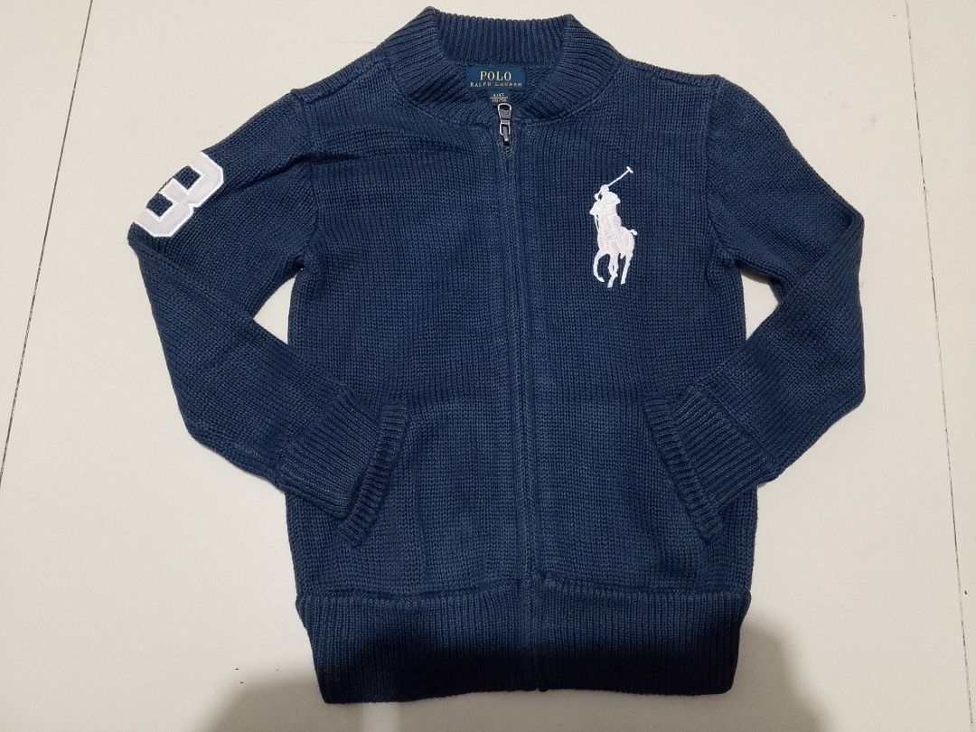 Big pony full zip knit sweater jacket navy blue (Category: Babies & Kids Fashion) located in Cavite. Submitted by authentickids_wear (Listing ID 1451722271, Image 1). Description: .