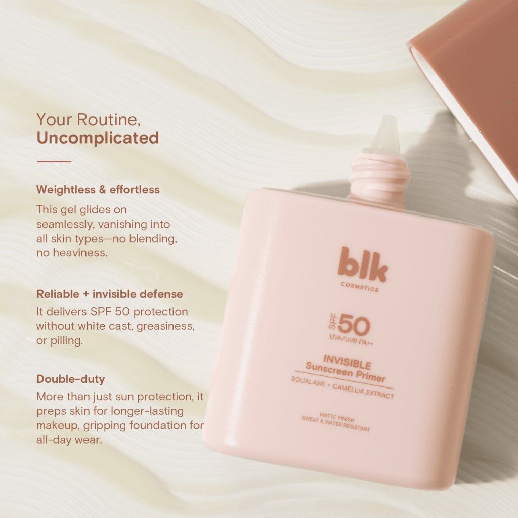 BLK cosmetics invisible sunscreen (Category: Face Care) located in Quezon City. Submitted by avenue.de.belle (Listing ID 1451795941, Image 3). Description: 🚨 ON HAND & READY TO SHIP 🚨 🚨 Limited pieces available in limited quantities. Once sold, they’re gone. 🚨 blk cosmetics invisible sunscreen SRP ₱799.00 This summer, we’re hitting pause—swapping city chaos for sun-soaked shores, lively streets, and the simple joy of being present. blk’s late