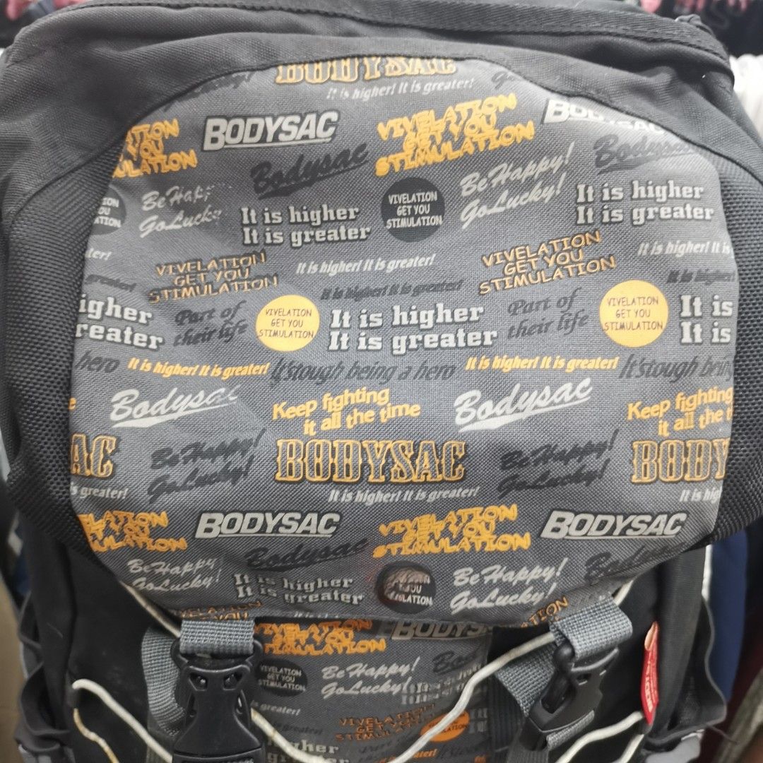 Bodysac Graffiti Utility Backpack (Black, 22L) (Category: Formal Shirts) located in General Mariano Alvarez. Submitted by hundred_lives (Listing ID 1451850083, Image 3). Description: Bodysac Graffiti Utility Backpack (Black, 22L) Good Condition ‼️***Or Best Offer Wins***‼️ ‼️***Split Or As Pack***‼️ ‼️***Negotiable All Items***‼️ Tags: jordan nike puma the north face suicoke running anta day hike night hiking trekking mountaineering camping hikin