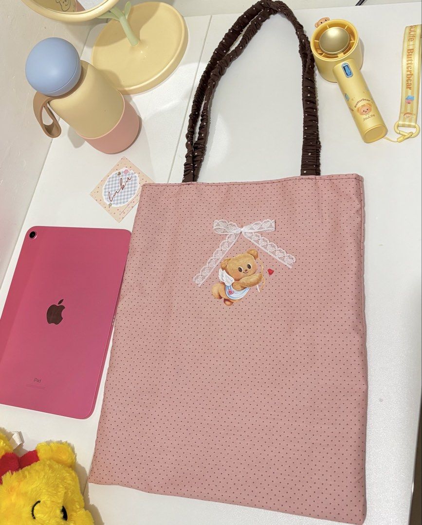 Butterbear tote bag reversible (Category: Tote Bags) located in San Jose del Monte. Submitted by rtemsii (Listing ID 1451833934, Image 3). Description: .
