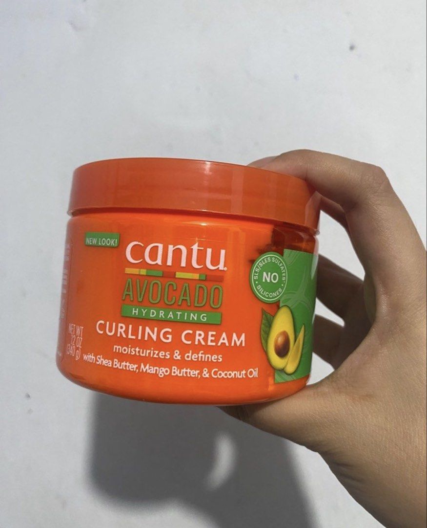 Cantu Avocado Hydrating Curling Cream (Category: Hair) located in Iloilo. Submitted by wanderzee (Listing ID 1451800142, Image 1). Description: - Cantu Avocado Hydrating Curling Cream - Moisturizes and defines curls - Key Ingredients: Shea Butter, Mango Butter, Coconut Oil - Free from parabens, sulfates, and silicones - Achieve your best-looking curls!.