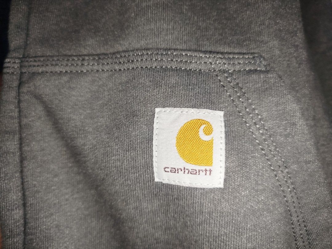 Carhartt Rain Defender Hoodie Jacket (Category: Coats, Jackets and Outerwear) located in San Juan City. Submitted by reddvelasquez4298 (Listing ID 1451738803, Image 3). Description: Carhartt Rain Defender Hoodie Jacket Size Large 25.5 Width 29 Length Good Condition Issues, walang puller, may bungi zipper, may konting himulmol, maliit na slice. Check photos. 😊 1300 pesos PM.