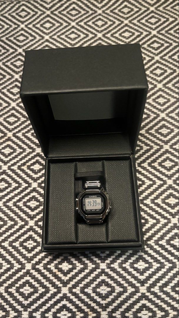 Casio Ring Watch - Brand New (Category: Luxury Watches) located in Manila. Submitted by wontxu (Listing ID 1451779535, Image 3). Description: Casio Ring Watch Silver CRW-001 Brand new, never used. Bought in Tokyo, Japan. ✔️ Complete with box and manual ✔️ Includes warranty document ✔️ 100% authentic A perfect piece for Casio collectors or anyone looking for a unique, limited-release watch. 📍 Meetup preferred for your peace of mind. 💬 PM if inte