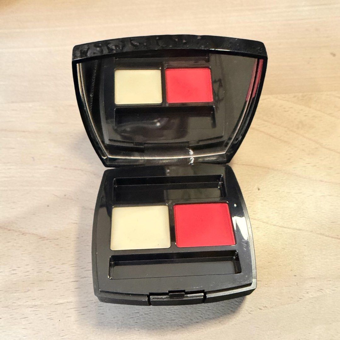 CHANEL Lip Balm & Powder Duo (Category: Makeup) located in Davao. Submitted by gr8stmom_melissa (Listing ID 1451797098, Image 2). Description: Tried literally once only. Like New! Shade: 410 Rosso Pompeiano.