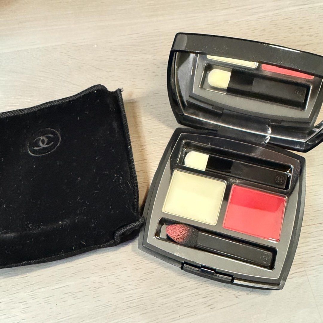 CHANEL Lip Balm & Powder Duo (Category: Makeup) located in Davao. Submitted by gr8stmom_melissa (Listing ID 1451797098, Image 1). Description: Tried literally once only. Like New! Shade: 410 Rosso Pompeiano.