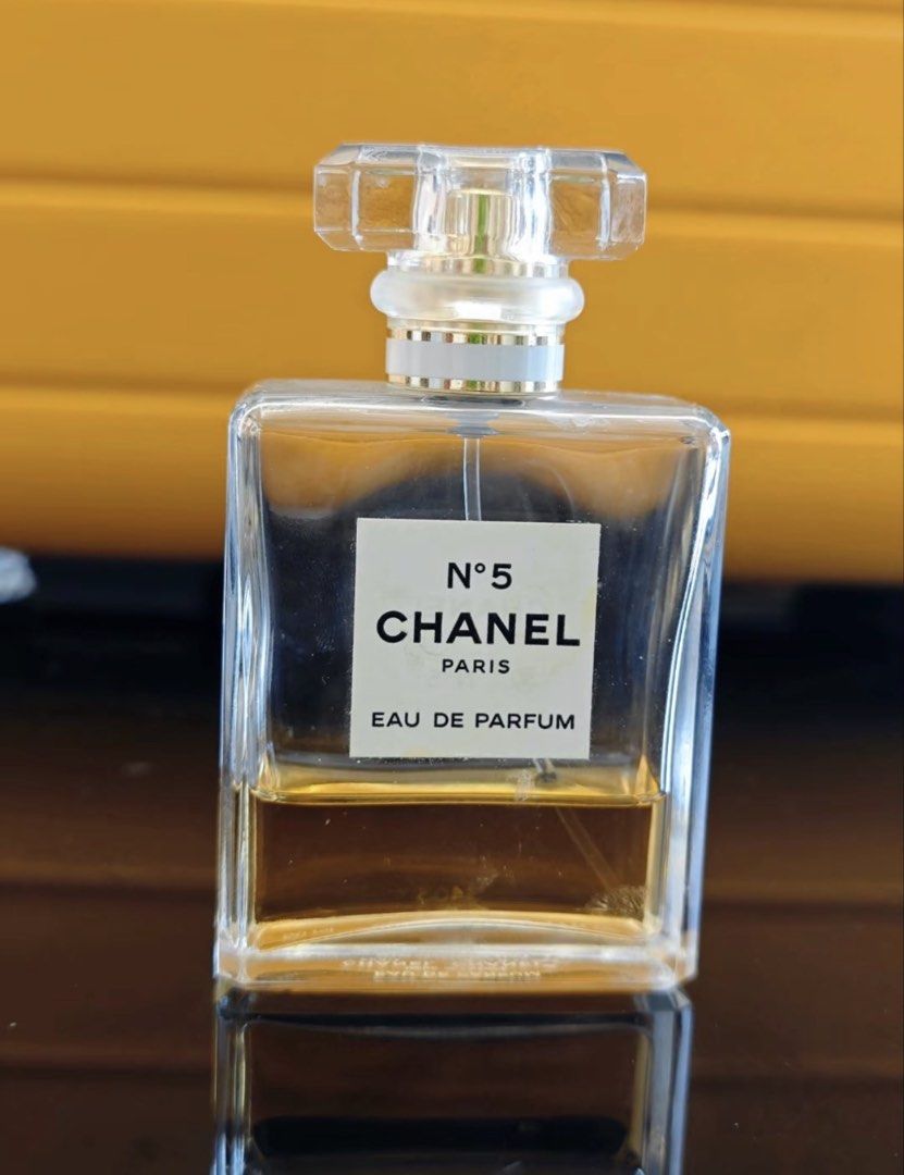 Chanel N°5 Eau de Parfum Spray Bottle • taking order (Category: Fragrance & Deodorants) located in Manila. Submitted by levelup0 (Listing ID 1451886091, Image 2). Description: - Authentic Chanel N°5 Eau de Parfum - Classic, timeless fragrance - Beautiful glass spray bottle with a substantial crystal-like cap - Plenty of fragrance remaining - Ideal for everyday wear or special occasions.