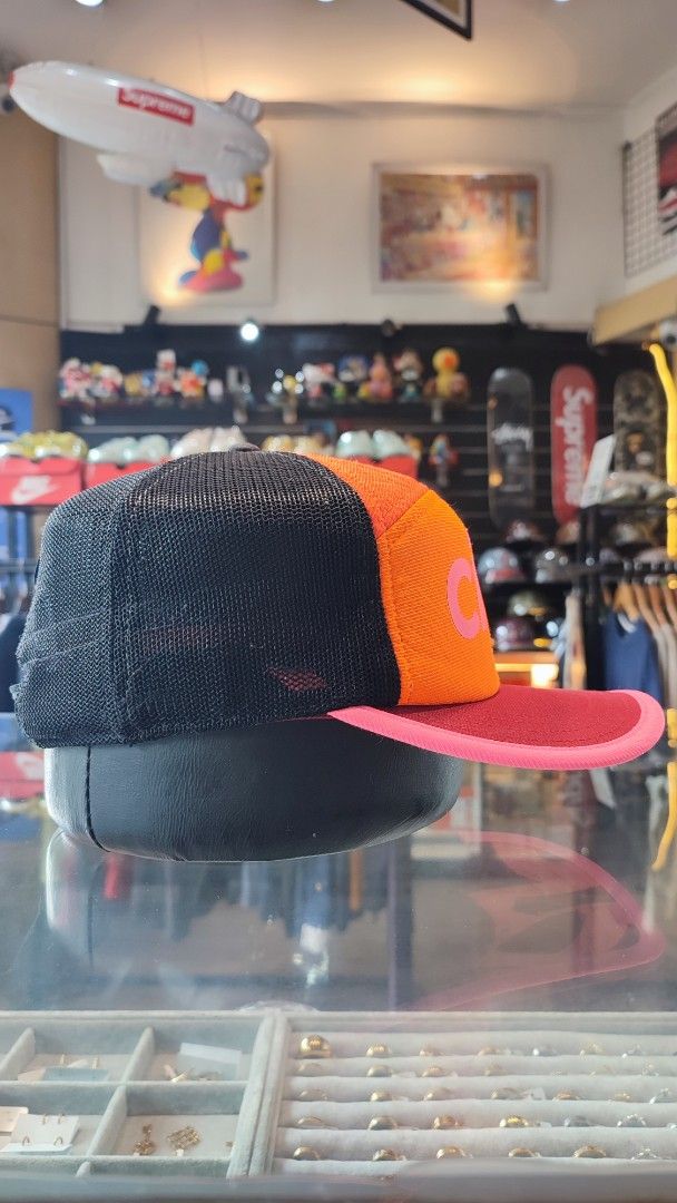 Ciele Orange Trucker Cap Pink Brim Mesh Back (Category: Caps & Hats) located in Baguio. Submitted by andylacanlale (Listing ID 1451722451, Image 2). Description: - Orange Ciele cap - Pink brim and accents - Breathable mesh back - Adjustable strap - Suitable for running or casual wear CIELE ATHLETICS TRK CAP 58CM AUTHENTIC GOOD AS NEW 1,900 + SF.