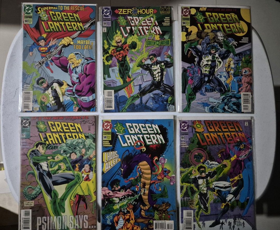 Signed Green Lantern Comics with Numbered COA & other DC Titles (Category: Comics & Manga) located in Muntinlupa City. Submitted by royalstar-4914 (Listing ID 1451831022, Image 3). Description: Signed Green Lantern Comics with Numbered COA & other DC Titles 1) Green Lantern #46 signed by M.D Bright(Cover Artist) with Certificate of Authenticity numbered 586/2000 2)Convergence #8 triple signed by Carlo Pagulayan, M. Jason & Stephen Segovia 3) Supe