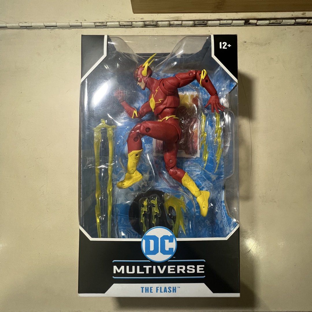 Dc Multiverse The Flash (BIB, Modified Articulation) (Category: Figurines & Statues) located in Mandaluyong City. Submitted by 8bitvictor (Listing ID 1451790945, Image 1). Description: Dc Multiverse Dc Rebirth Barry Allen Flash Action Figure Item is Back in Box and complete with all effects. Joints are still tight and I have cut out some plastic to make the articulated even better for running poses. There is some paint rub on the belt Item is loc
