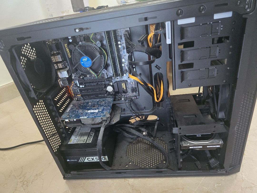 Desktop PC – i5‑7400 / GTX 750 / 16GB RAM / 4TB Storage (Category: Desktops) located in Singapore. Submitted by AndrewDM (Listing ID 1451793102, Image 2). Description: Reliable and clean desktop PC, great for home use, students, office work, and light gaming. Fully working, freshly cleaned, and ready for immediate use. Specifications Processor: Intel Core i5‑7400 (3.0GHz, 4 cores) RAM: 16GB DDR4 (2400MHz) Graphics: NVIDIA GeForce GTX 750 (976MB) 